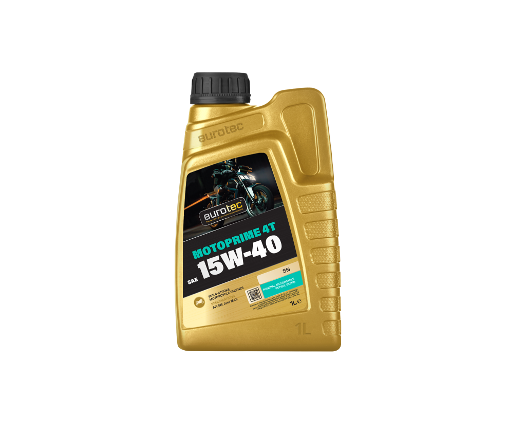 Eurotec™ MotoPrime 4T 15W-40